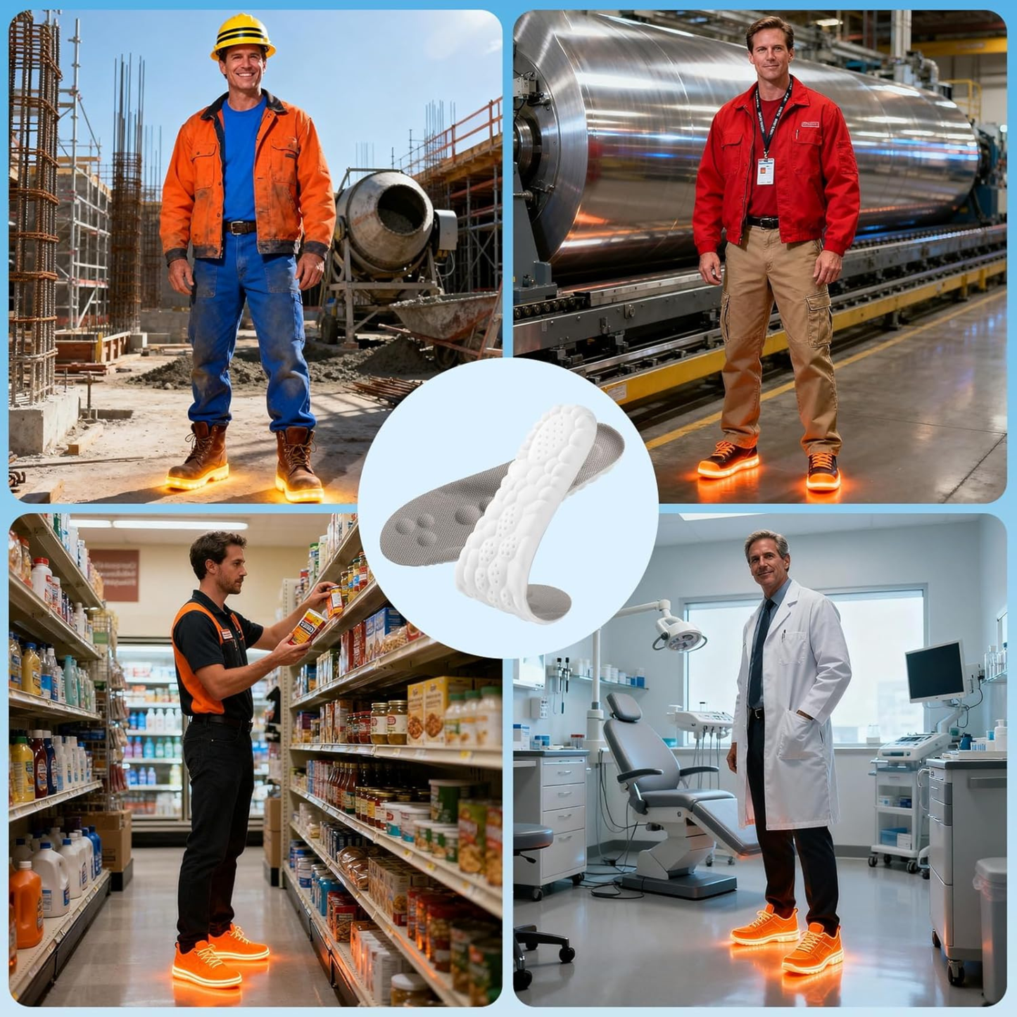 Plantillas Ortopédicas Transpirables