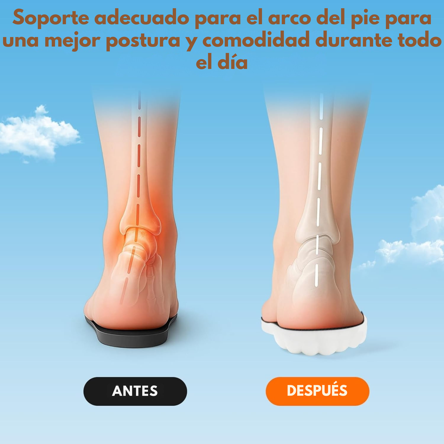 Plantillas Ortopédicas Transpirables